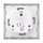 Prizë murale smart Sonoff WS01TPE-E, WiFi Matter, 16A 4000W, e bardhë