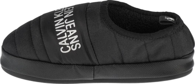 Pantofla shpie Calvin Klein YW0YW00412, me veshje të ngrohtë, slip on, të zeza