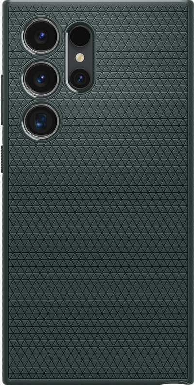 Kapak telefoni Spigen Liquid Air për Samsung Galaxy S24 Ultra, i gjelbër