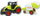 Traktor lodër për fermë Gazelo, 40 cm, me makinë bujqësore, jeshil