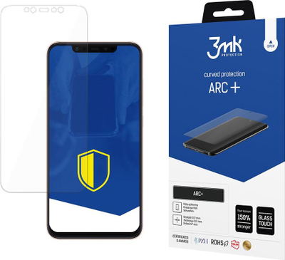 Folie mbrojtëse 3mk ARC+ për Xiaomi Mi 8, e tejdukshme