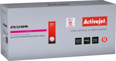 Tонер Активџет ATK-5240MN, замена Киоцера TK-5240M, магента