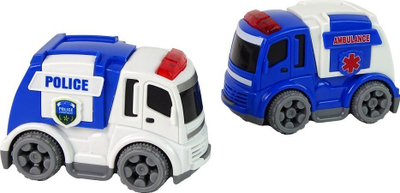 Set lodrash Lean Toys me makina, semafor dhe tabela trafiku, edukativ