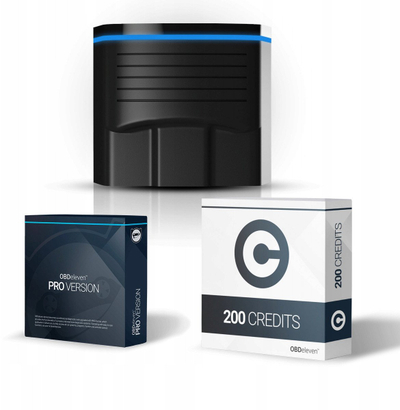 Skaner diagnostikues OBD2 OBDeleven Pro Pack, Bluetooth, iOS dhe Android, i bardhë