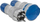 Set prizë dhe fole industriale KEL EXTREM ZWG-54, 16A 2P+E, 250V IP54, gri blu