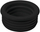 Gomë kalimtare RUBBER TRANSITION D50x40 mm, për ujitje kopshti, e zezë