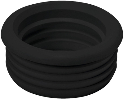 Gomë kalimtare RUBBER TRANSITION D50x40 mm, për ujitje kopshti, e zezë