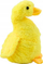 Rosë pelushi LeanToys, e verdhë, 30 cm