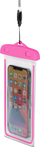 Qese universale uji për telefon PVC, 175x105 mm, me varëse, rozë