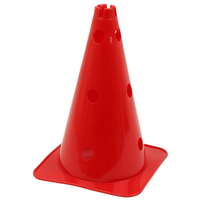 Kon stërvitor Vinex VCM 15H12, 38 cm, plastik, i kuq