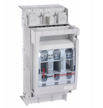 Ndërprerës sigurie me siguresa Legrand SPX 000 605201, 125A, 3 pole, gri