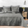 Jastëkmbulesë dekorative Solange Decorative Silver Pillowcase, 60x60 cm, prej poliestri, ngjyrë argjendi me shkëlqim