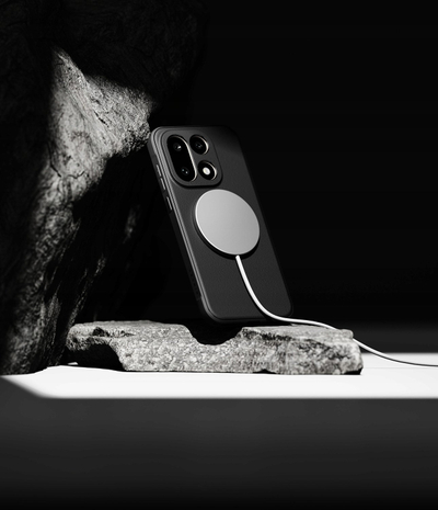 Mbulesë magnetike Ringke Onyx MagSafe për OnePlus 15, TPU, antirrëshqitëse, e zezë