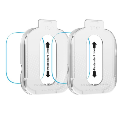 Xham mbrojtës Tech-Protect Easy Set+ për Apple Watch Ultra 1/2 49mm, set me 2 copë, transparent