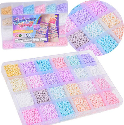Set rruazash pastel ZA5336, 24 ngjyra, për byzylykë shoqërie