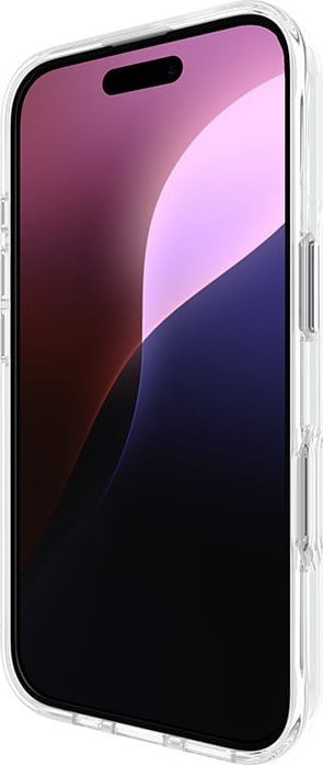 Maskë telefoni Case-Mate Waterfall për iPhone 16, kompatibile me MagSafe, transparente me shkëlqim argjendi