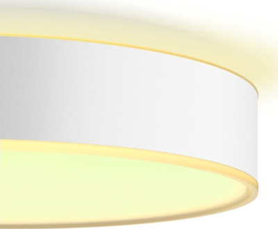 Plafon LED Philips Hue Devere, 33.5W, Bluetooth, i bardhë