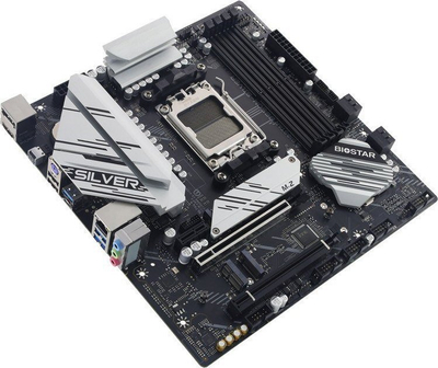 Pllakë amë Biostar B650M-SILVER, AMD B650, DDR5, mATX