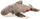 Lodër pelushi Beppe Whale, 30cm, blu