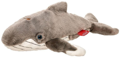 Lodër pelushi Beppe Whale, 30cm, blu
