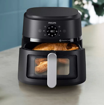 Fritezë ajri Philips 2000 Series NA231/00, 1700W, 6.2L, e zezë
