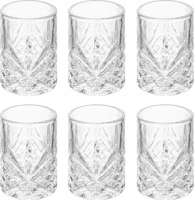 Set gota shoti Secret de Gourmet Autumn, 6 copë, 6 cl, transparent