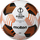Top futbolli Molten 2810 UEFA Europa League, replike zyrtare, PU, i bardhë portokalli e zi