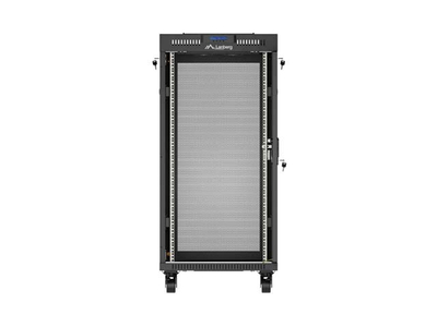 Kabinet rack LANBERG FF01-6824-23BL, 24U, 800mm, i zi