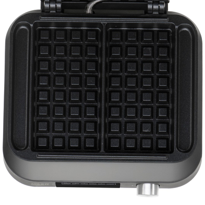 Aparat për waffle DSP KC1086, 2200W, 6 nivele pjekjeje, i zi
