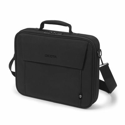 Торба за лаптоп Dicota Eco Multi Base, 15.6", материјал RPET, црна