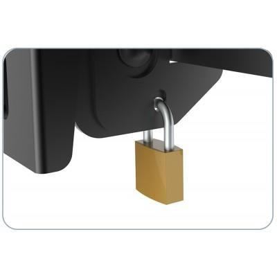 Mbajtëse muri për TV Techly, 45-70", 70kg, VESA 600x400, e zezë