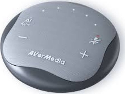 Altoparlant për video-konferenca AVerMedia Pocket Speakerphone AS315, USB C, AI Noise Reduction, i zi
