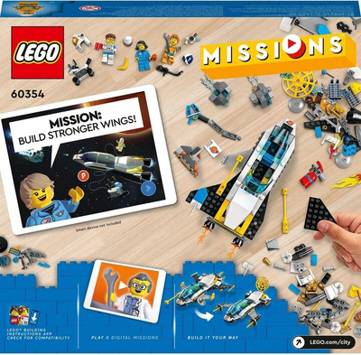 Set LEGO® City 60354 Mars Exploration, 298 pjesë