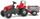 Traktor lodër Rolly Toys Junior 800261, me rimorkio, i kuq