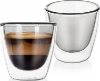 Set gota termike me dy shtresa, 90 ml, xhami transparent