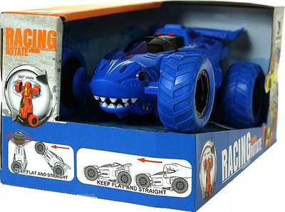Makina lodër Adar Spinning Car, me drita e tinguj, për kalamaj 3+, blu