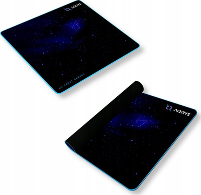 Mousepad AQIRYS Parsec Medium, 450 x 400 x 3 mm, gaming, i zi