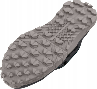 Çizme taktike Under Armour Micro G Valsetz Trek Mid, lëkurë, të papërshkueshme nga uji, gri