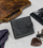 Паричник за мажи Always Wild Leather Collection, нубук кожа, RFID Protect, темно сив