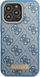 Mbulesë telefoni Guess GUHMP14LU4GPRB për iPhone 14 Pro 6.1", hard case, MagSafe, blu