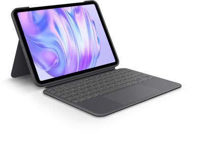 Këllëf tastiere Logitech Combo Touch për iPad Pro 13" 11", me touchpad, Graphite
