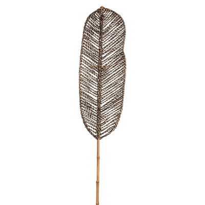 Gjethe dekorative 30x200x3Hcm (HM7823.02), zezë