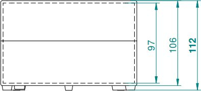Kuti hermetike industriale Elektro-Plast 2708-00, 170 x 105 x 112mm, IP65, gri
