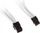 Kabllo PCIe SilverStone SSTPP07IDE6W, 6 pin në 6 pin, 0.25m, e bardhë