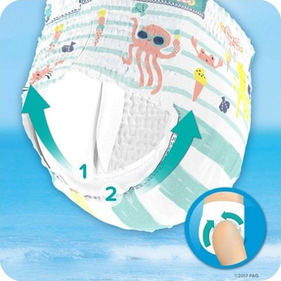 Pampersa Splashers 4-5, 9 - 15 kg, 11 copë