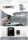 Kartë memorie Emtec ECMSDM16GHC10CG, 16GB, microSDHC Class 10, me adapter