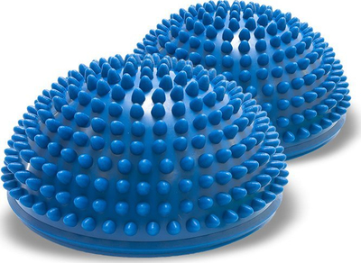 Set balancues QMED Balance Like, 2 copë, sipërfaqe jo e qëndrueshme, blu