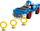 Lodër ndërtimi LEGO Sonic Speedstar Lightning 77117, veturë garash, shumëngjyrëshe