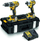 Set veglash pa kabllo Dewalt DCK266P2, 18V XR, 2x 5.0Ah, i verdhë