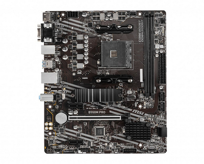 Pllakë amë MSI B550M PRO AMD B550 Socket AM4  micro ATX